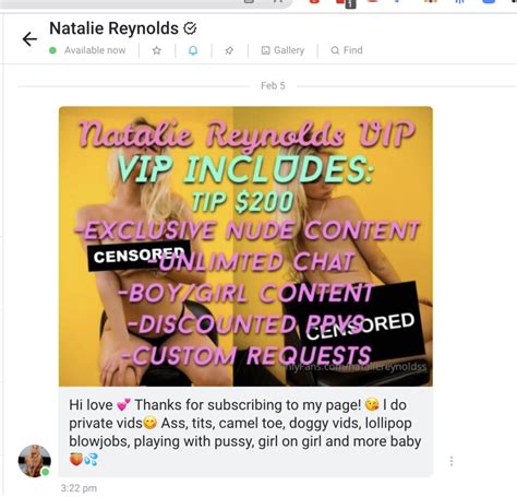 Natalie Reynolds Nude Onlyfans Blonde Tiktok BJ Leaked Video